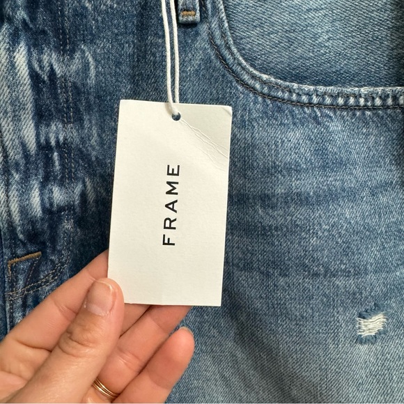 FRAME Le Grand Garcon Short Whitmore Soho Size 31 - Picture 8 of 16